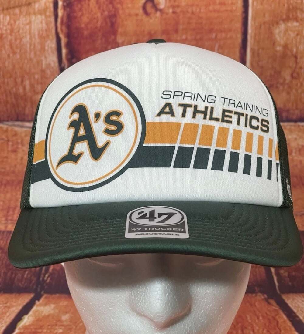 47 Brand Oakland Athletics Spring Training Trucker Hat OSFA